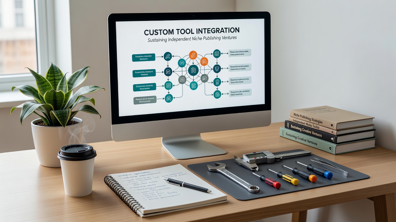 Custom Tool Integration for Sustaining Independent Niche Publishing Ventures