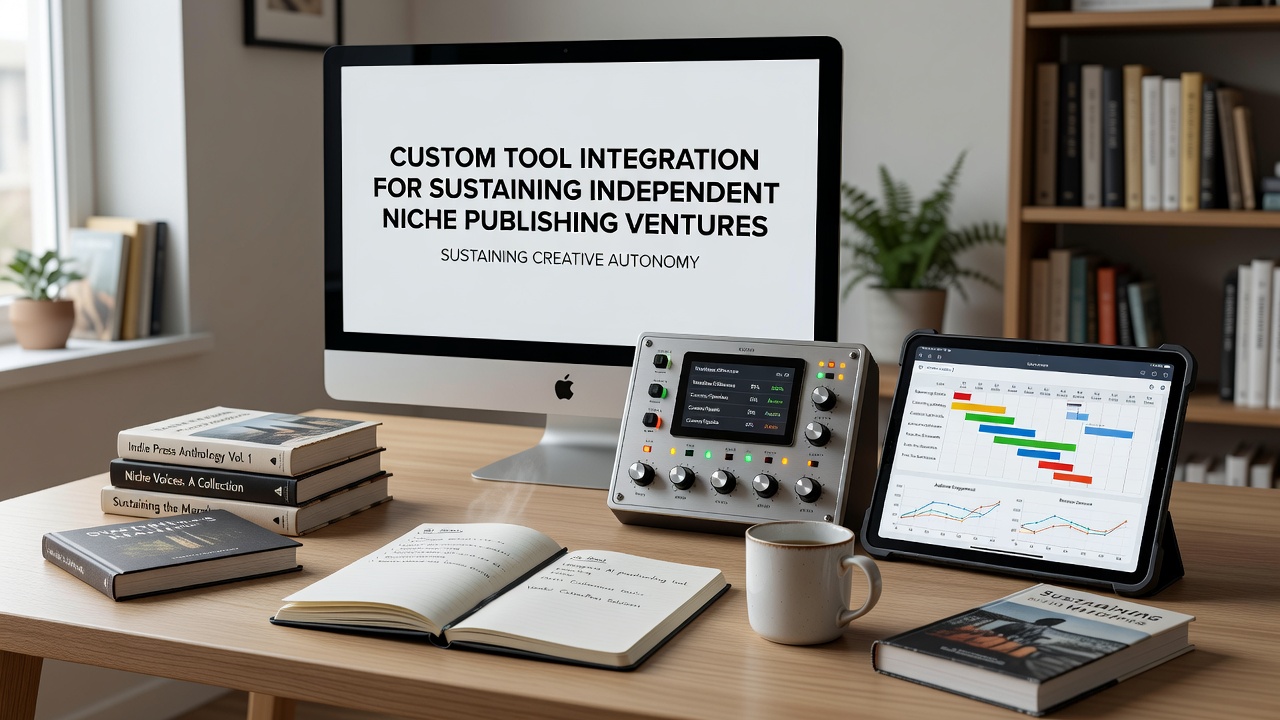 Screenshot of integrated dashboard displaying niche content metrics and automation pipelines
